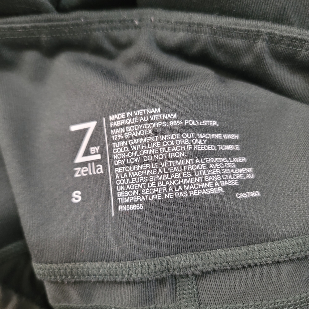 Zella Forest Green Active Leggings Sz Small - Picture 4 of 4